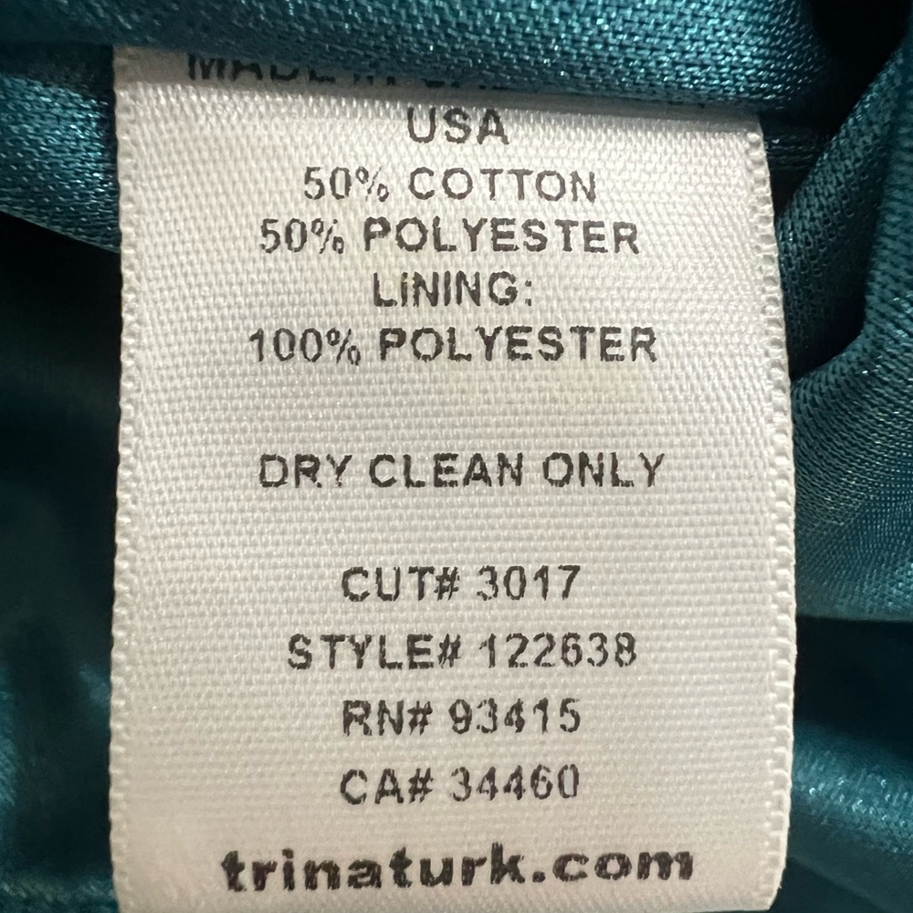 Trina Turk Moesha dress size 6 - Picture 8 of 9